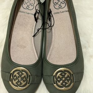 Olive Green Flats